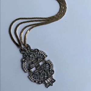 Long sparkly necklace